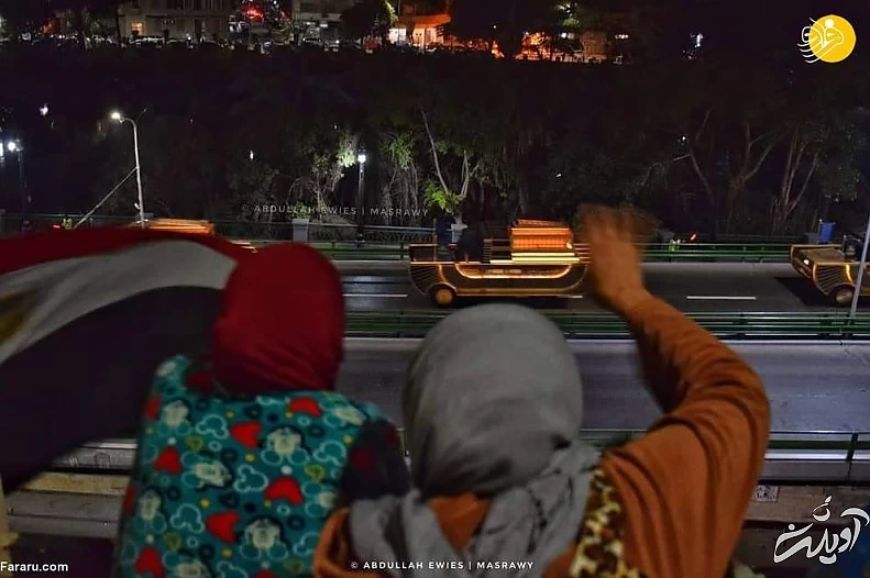 (تصاویر) رژه فرعونهای مومیایی